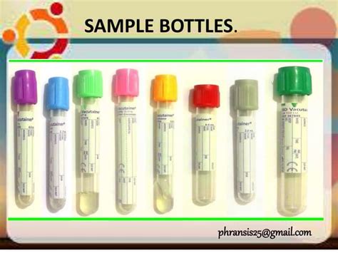 how do you test a bottle|empty sample bottles.